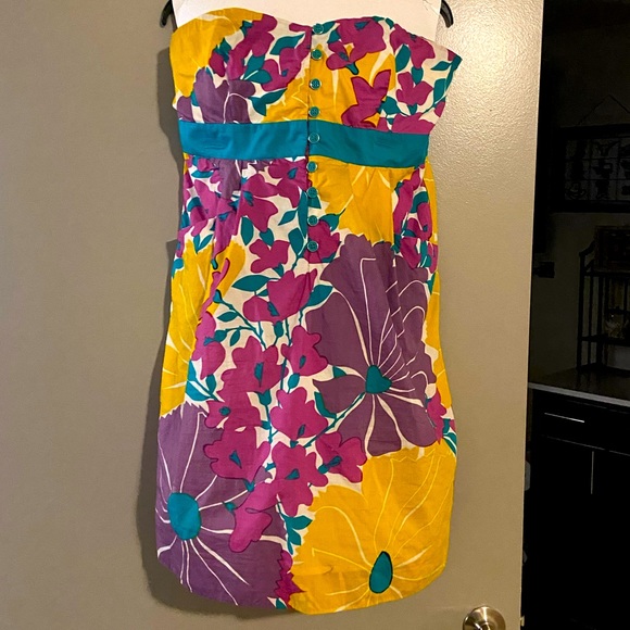 Anthropologie Dresses & Skirts - Anthropologie strapless dress size 14